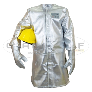 Aluminized molten metals and heat resistance Safety long coat