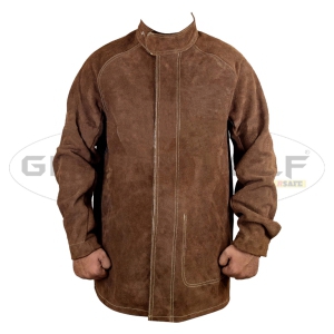 GRAYWOLF® Leather Welding Jacket with PROBAN fire retardant fabric